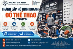 Thành lập hộ kinh doanh đồ thể thao tại TPHCM