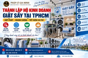 Thành lập hộ kinh doanh giặt sấy tại TPHCM
