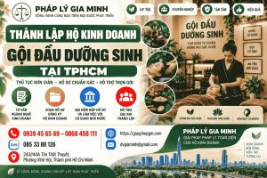 Thành lập hộ kinh doanh gội đầu dưỡng sinh tại TPHCM