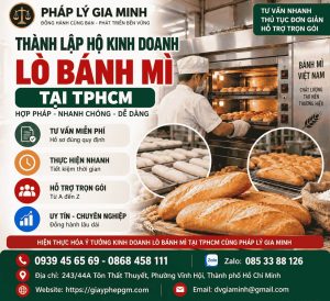 Thành lập hộ kinh doanh lò bánh mì tại TPHCM