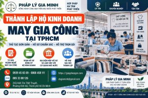 Thành lập hộ kinh doanh may gia công tại TPHCM