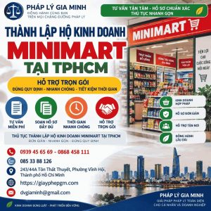 Thành lập hộ kinh doanh minimart tại TPHCM