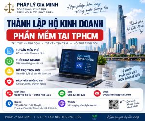 Thành lập hộ kinh doanh phần mềm tại TPHCM