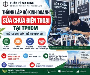 Thành lập hộ kinh doanh sửa chữa điện thoại tại TPHCM