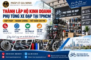 Thành lập hộ kinh doanh phụ tùng xe đạp tại TPHCM