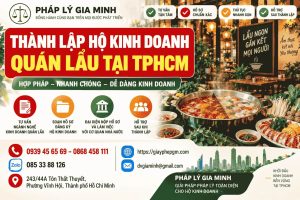 Thành lập hộ kinh doanh quán lẩu tại TPHCM