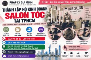 Thành lập hộ kinh doanh salon tóc tại TPHCM