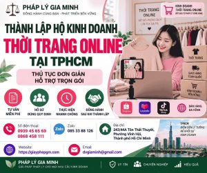 Thành lập hộ kinh doanh thời trang online tại TPHCM