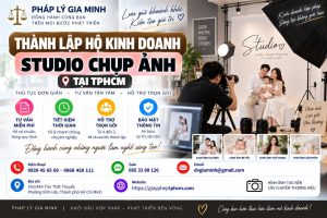 Thành lập hộ kinh doanh studio chụp ảnh tại TPHCM