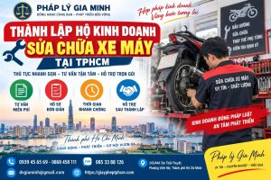 Thành lập hộ kinh doanh sửa chữa xe máy tại TPHCM