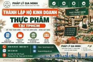 Thành lập hộ kinh doanh thực phẩm tại TPHCM