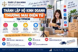 Thành lập hộ kinh doanh thương mại điện tử tại TPHCM