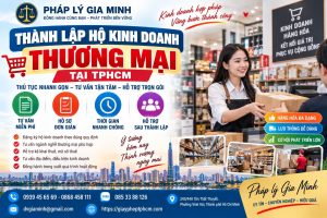 Thành lập hộ kinh doanh thương mại tại TPHCM