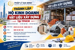 Thành lập hộ kinh doanh vật liệu xây dựng tại TPHCM